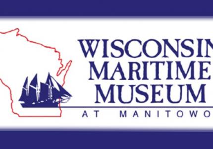 Manitowoc Martime Museum logo with blue ship